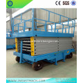 1.0t 10m Mobile Self-propelled Man Scissor Lift